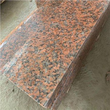 Piastrelle per pavimenti in granito rosso