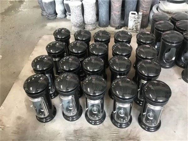 granite candle holders