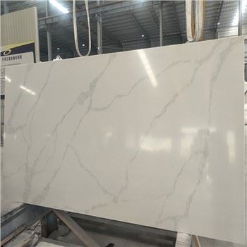 Lastra di quarzo Calacatta Blanco
