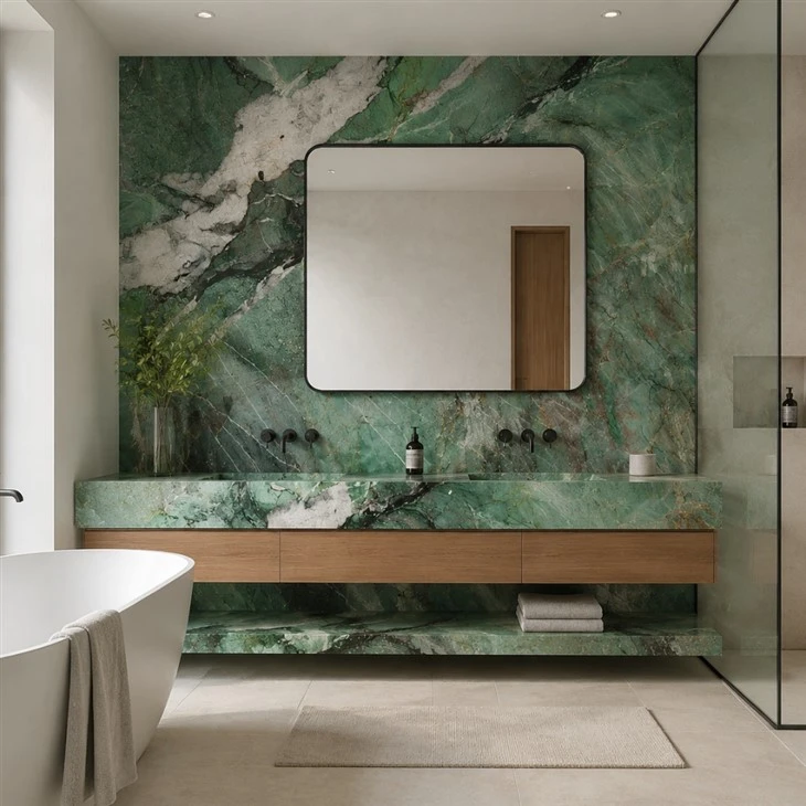 Emerald Quartzite Slab high quality