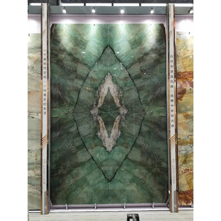Emerald Quartzite Slab suppliers